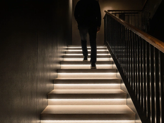 Treppenbeleuchtung integrieren: So sichern Sie Ihre Treppe und schaffen ein warmes Ambiente