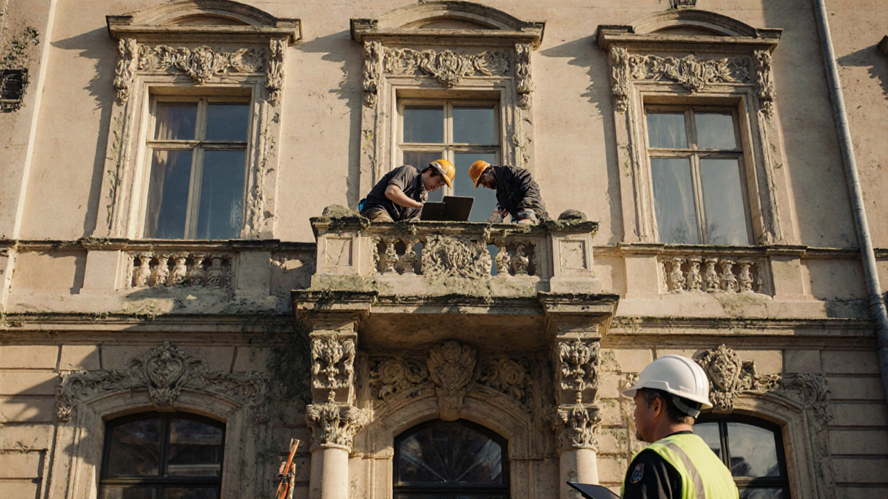 Fassaden unter Denkmalschutz: Sanierungsmöglichkeiten am Altbau