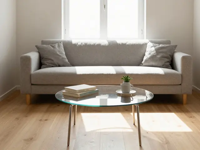 Die richtige Größe des Couchtisches für kleine Wohnzimmer: Praktische Tipps und Maße