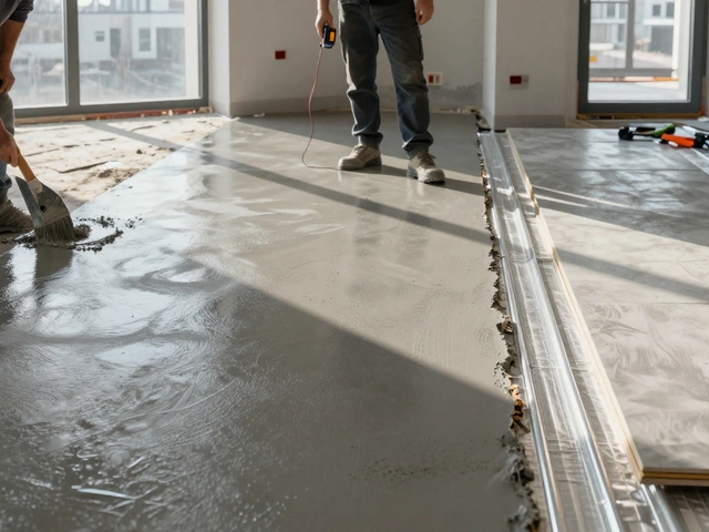 Estrichsysteme vergleichen: Zement, Anhydrit und Trockenestrich - welcher passt zu Ihrem Projekt?