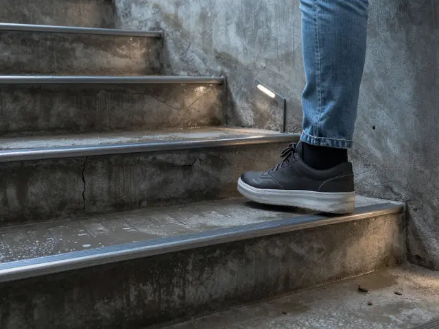 Kellertreppe sanieren: Rutschfestigkeit und Beleuchtung richtig umsetzen