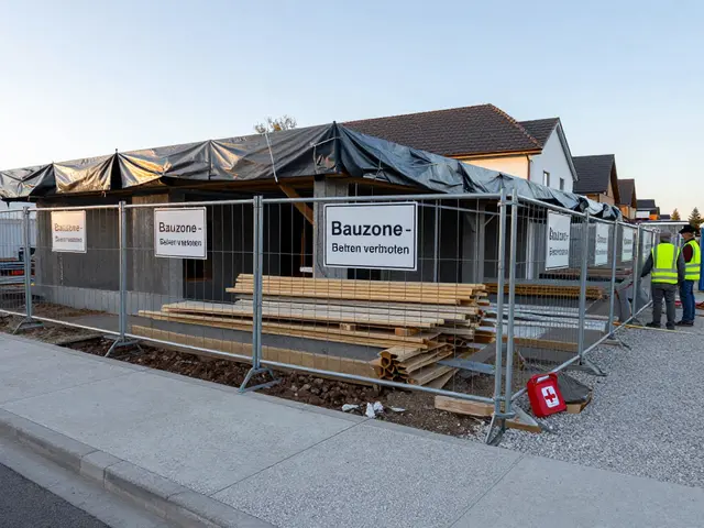 Baustelleneinrichtung im Eigenheim: Schutz, Lager und Wege - So planen Sie richtig