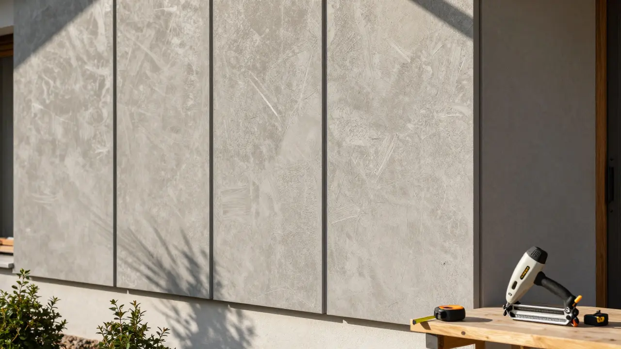 Faserzementtafeln als Fassadenbekleidung: Montage und Pflege richtig machen