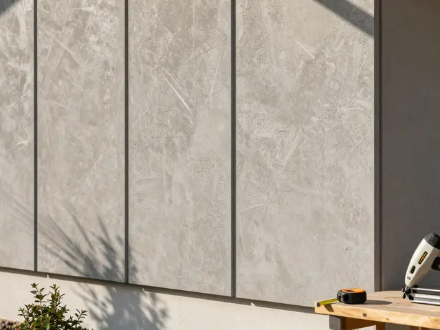 Faserzementtafeln als Fassadenbekleidung: Montage und Pflege richtig machen