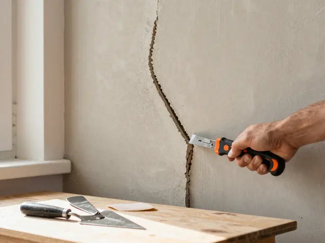 Wandrisse reparieren: Spachteln und Streichen im Haus - Schritt für Schritt zur unsichtbaren Reparatur