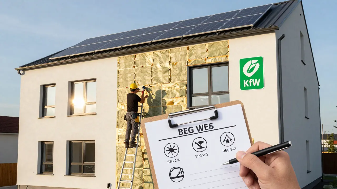 Fördermittelkombination für nachhaltige Immobilienprojekte: So nutzen Sie Bundes- und KfW-Programme optimal