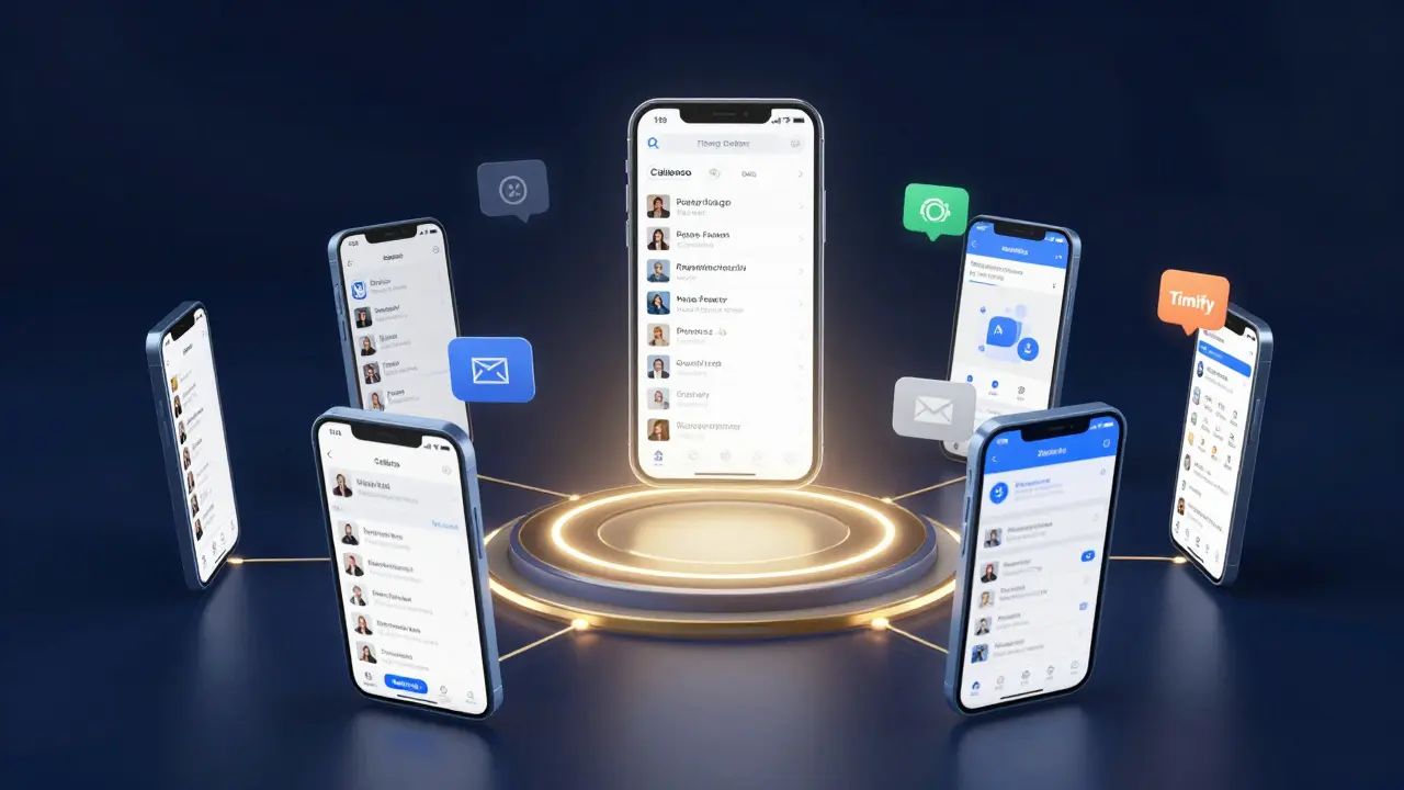 Holografische 360-Grad-Ansichten von Immobilien sind mit digitalen Buchungstools und Benachrichtigungen vernetzt.