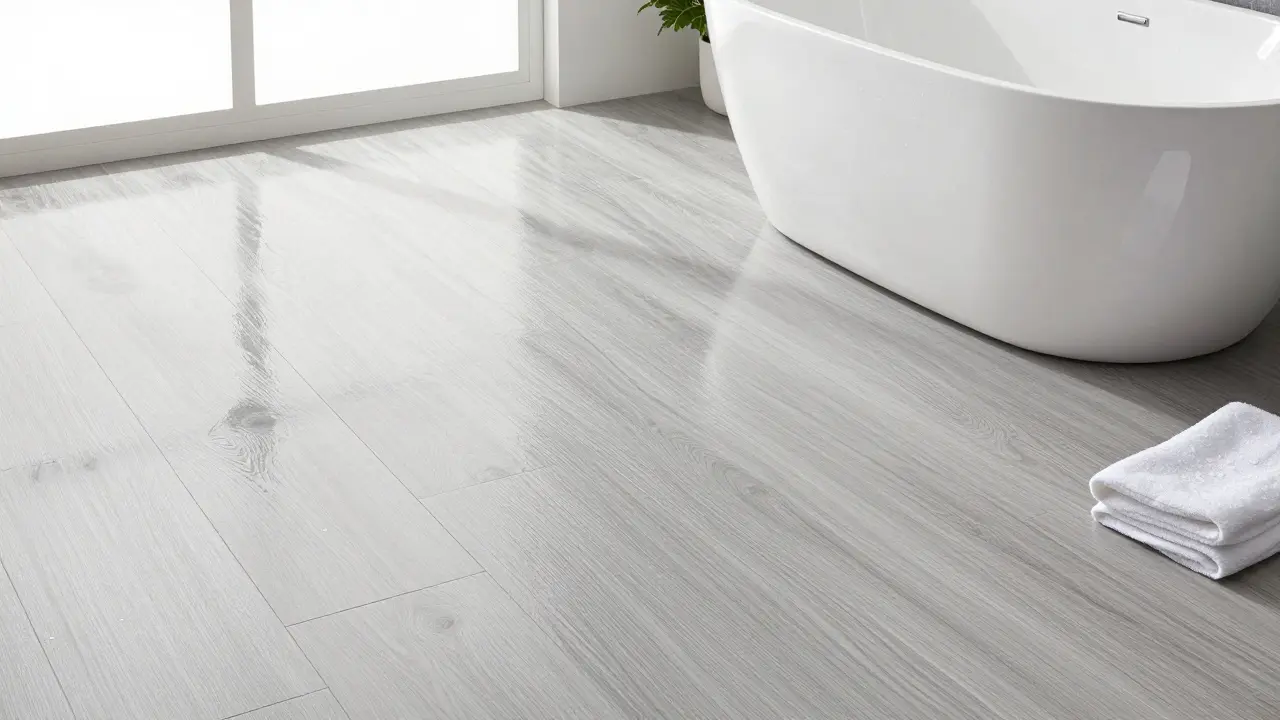 Vinylboden im Bad: Wasserfestigkeit, Verlegung und die richtige Pflege