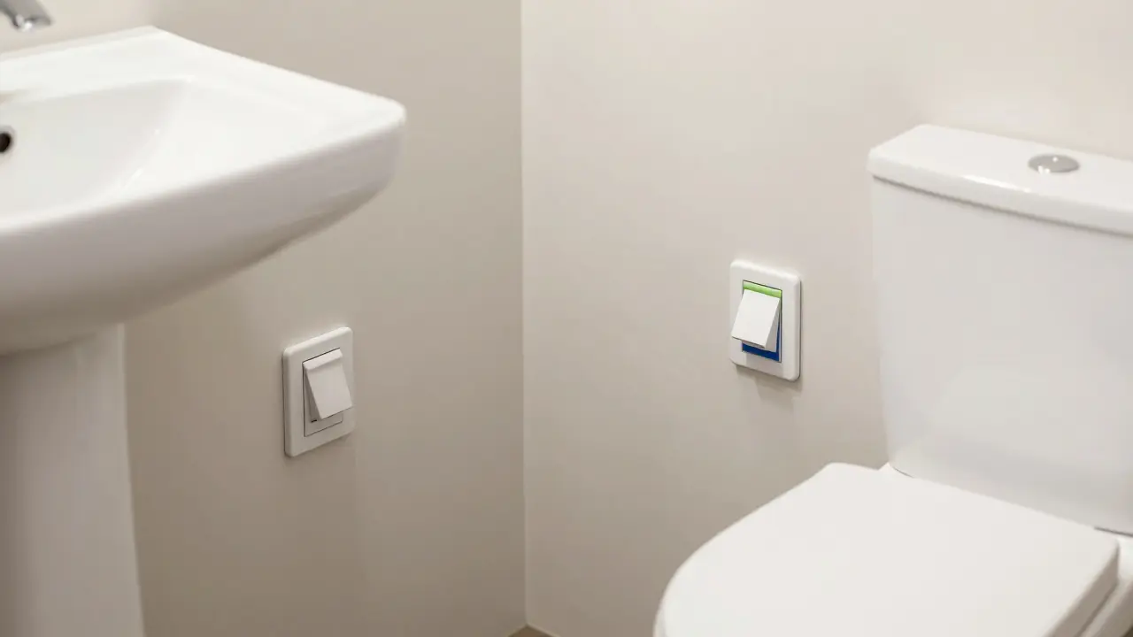 Barrierefreie Elektroinstallation im Badezimmer für Senioren