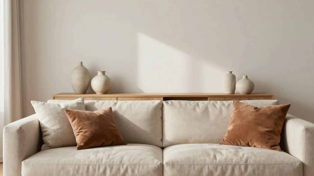 Wohnzimmer-Deko richtig kombinieren: Vasen, Kissen & Stil-Tipps für Harmonie