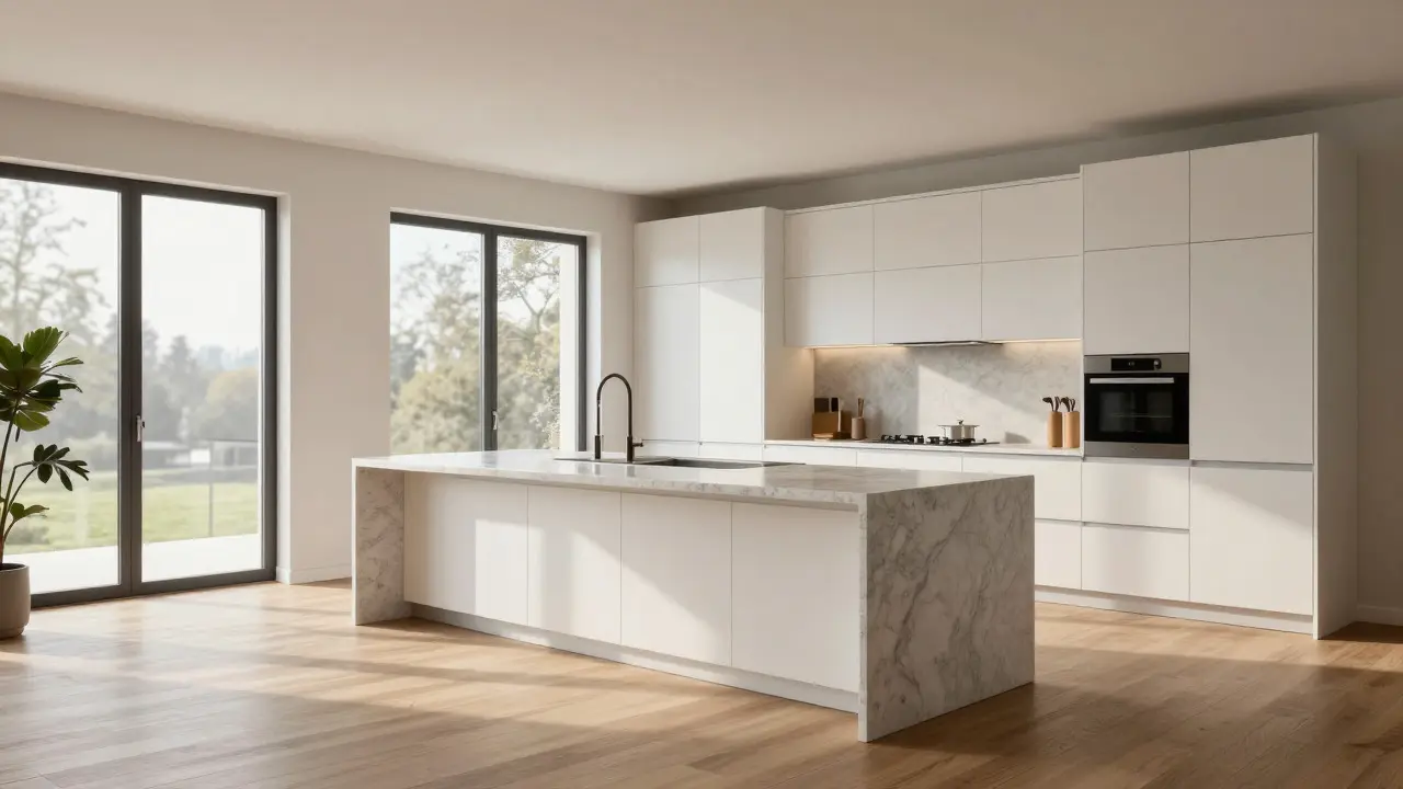 Kücheninsel mit Sitzplatz planen: Maße, Stabilität & Abstände
