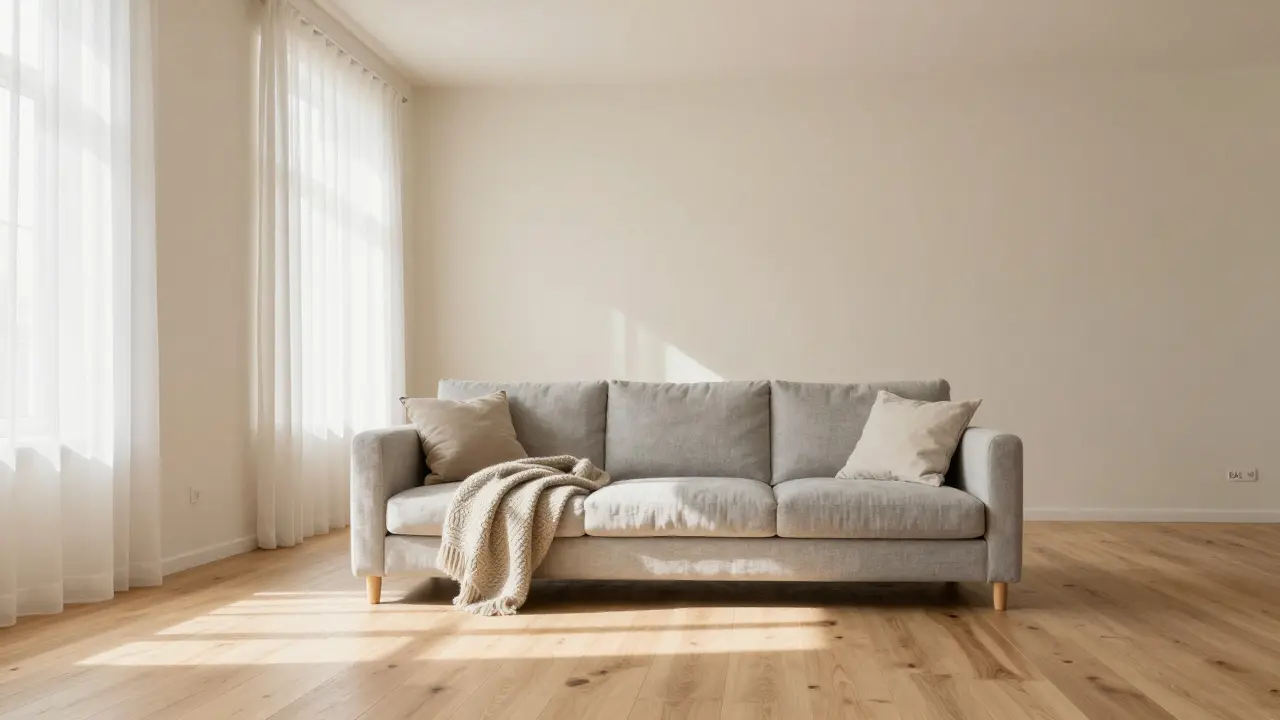 Skandinavisches Wohnzimmer: Helle Farben und funktionales Design für mehr Wohlbefinden