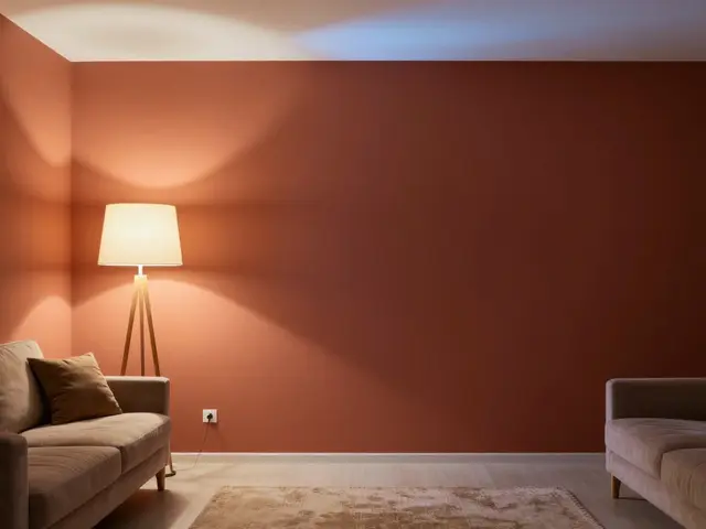 Designwechsel im Wohnzimmer: Farb- und Lichtkonzept im Vergleich