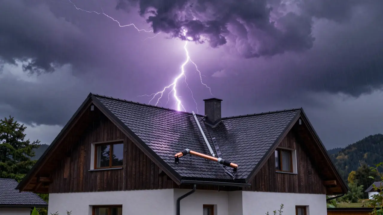 Blitzschutz am Einfamilienhaus: Pflicht, Aufbau und Wartung im Überblick