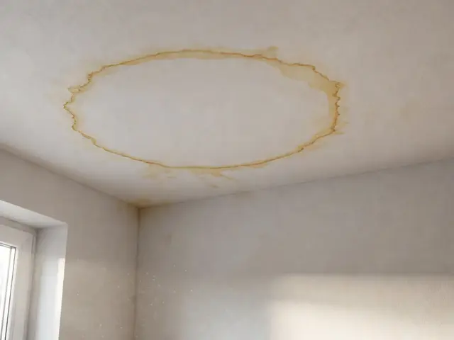 Wasserflecken an der Decke: Ursachen finden & richtig sanieren