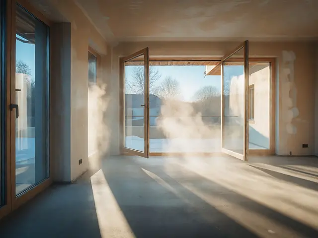 Baufeuchte im Neubau: Richtig lüften und trocknen für gesundes Wohnklima